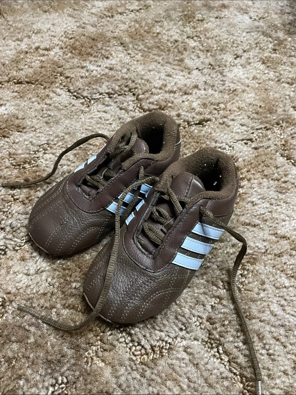 Adidas Vintage 2008 Youth Kids Brown‎ Tennis Shoe Size 6K